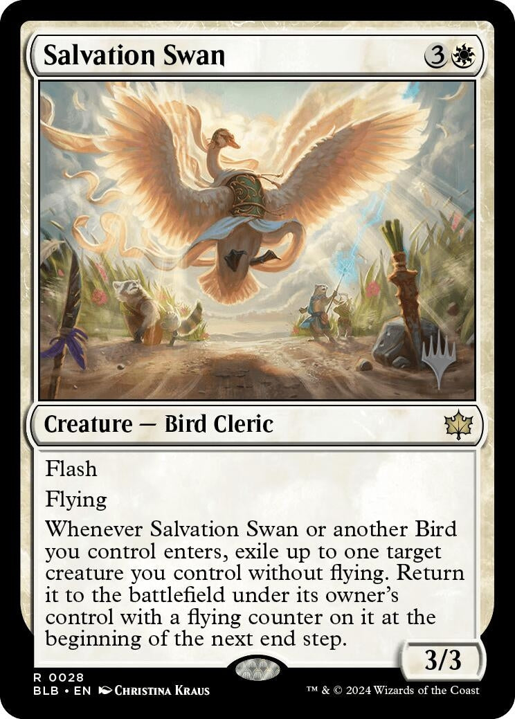 Image for Salvation Swan (28) (Promo Pack: Bloomburrow) - Magic: The Gathering