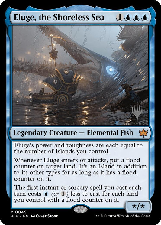Image for Eluge, the Shoreless Sea (49) (Promo Pack: Bloomburrow) - Magic: The Gathering