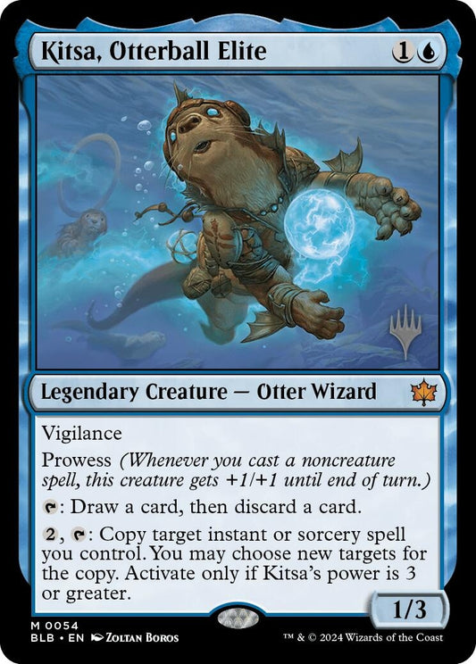 Image for Kitsa, Otterball Elite (54) (Promo Pack: Bloomburrow) - Magic: The Gathering