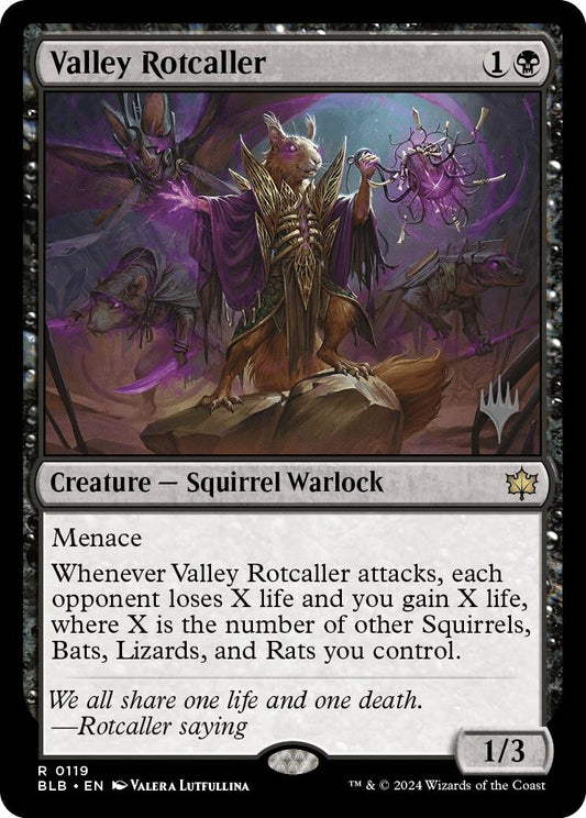 Image for Valley Rotcaller (119) (Promo Pack: Bloomburrow) - Magic: The Gathering