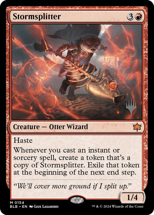 Image for Stormsplitter (154) (Promo Pack: Bloomburrow) - Magic: The Gathering
