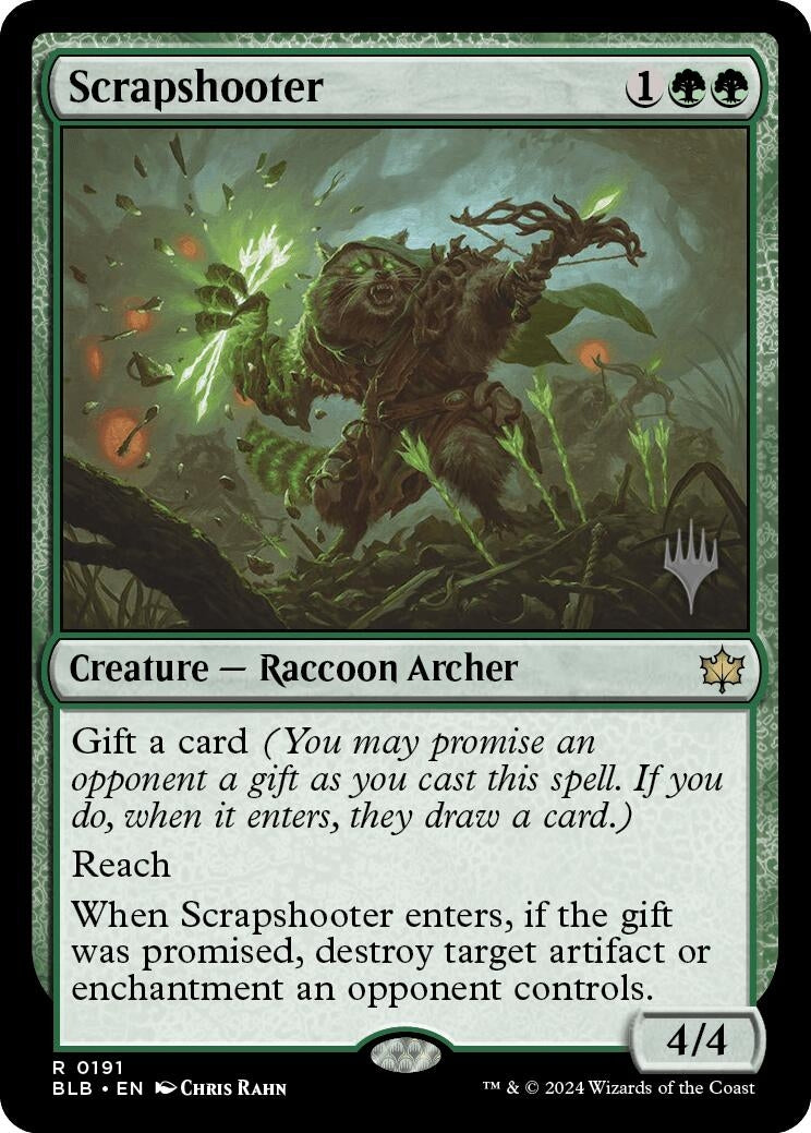 Image for Scrapshooter (191) (Promo Pack: Bloomburrow) - Magic: The Gathering