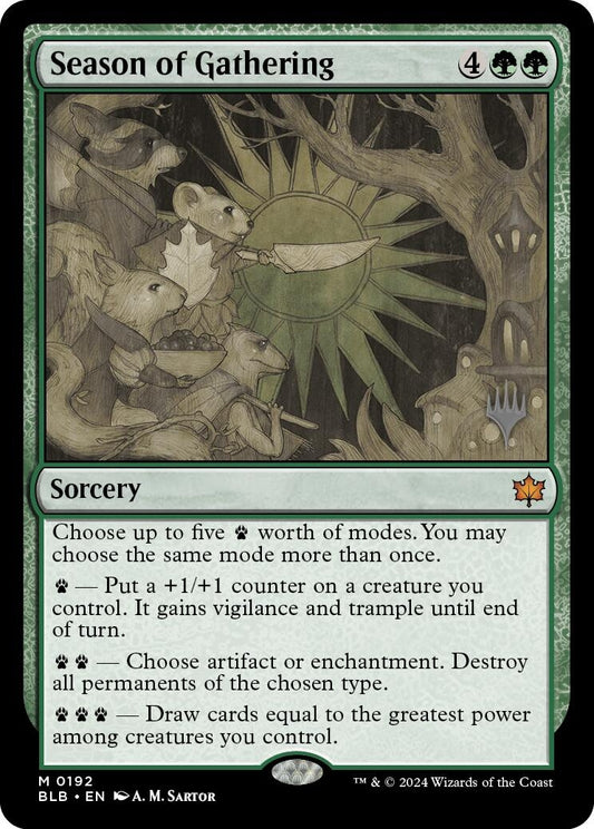 Image for Season of Gathering (192) (Promo Pack: Bloomburrow) - Magic: The Gathering