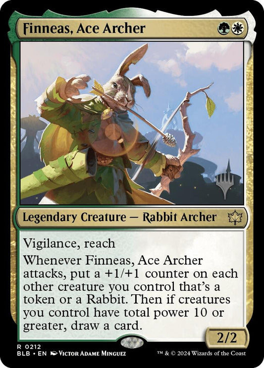 Image for Finneas, Ace Archer (212) (Promo Pack: Bloomburrow) - Magic: The Gathering