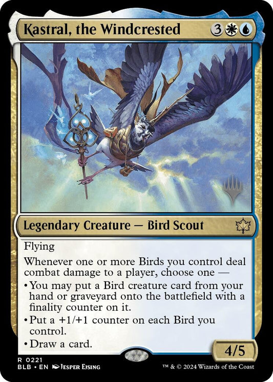 Image for Kastral, the Windcrested (221) (Promo Pack: Bloomburrow) - Magic: The Gathering