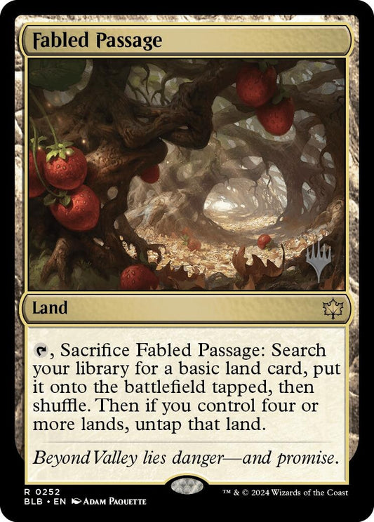 Image for Fabled Passage (252) (Promo Pack: Bloomburrow) - Magic: The Gathering