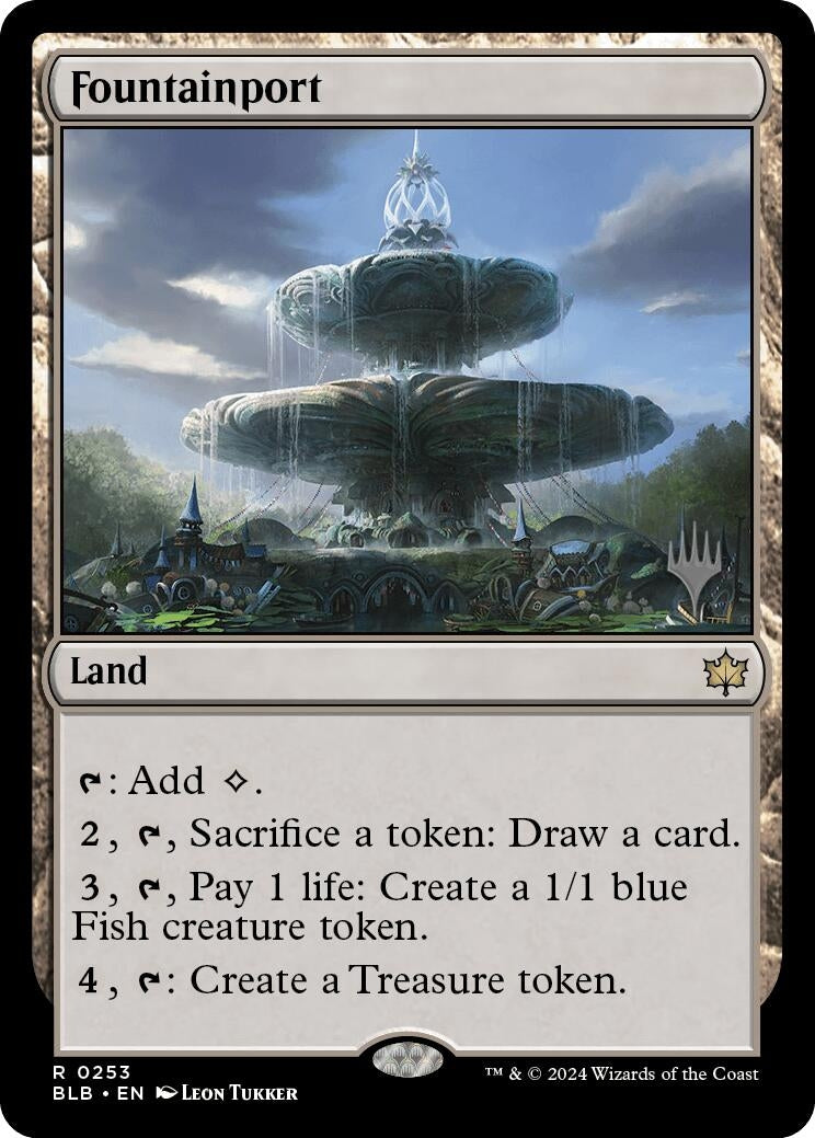 Image for Fountainport (253) (Promo Pack: Bloomburrow) - Magic: The Gathering