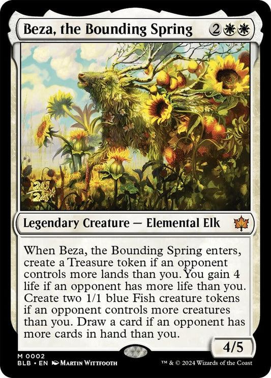 Image for Beza, the Bounding Spring (2) (Prerelease Cards) - Magic: The Gathering