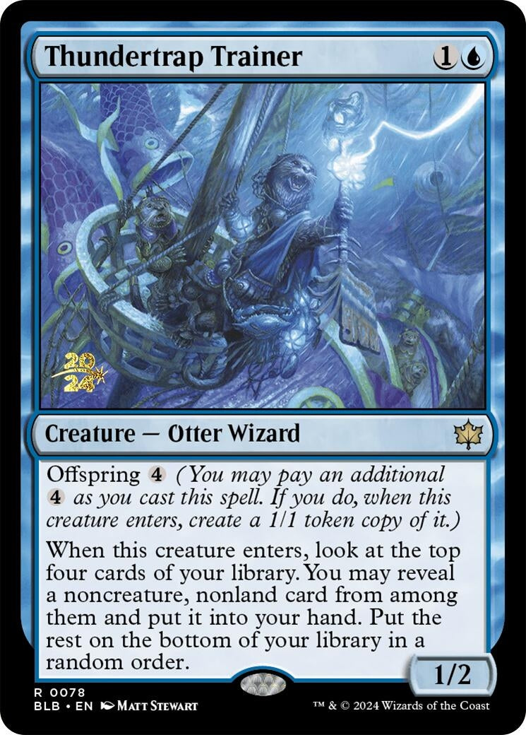 Image for Thundertrap Trainer (78) (Prerelease Cards) - Magic: The Gathering