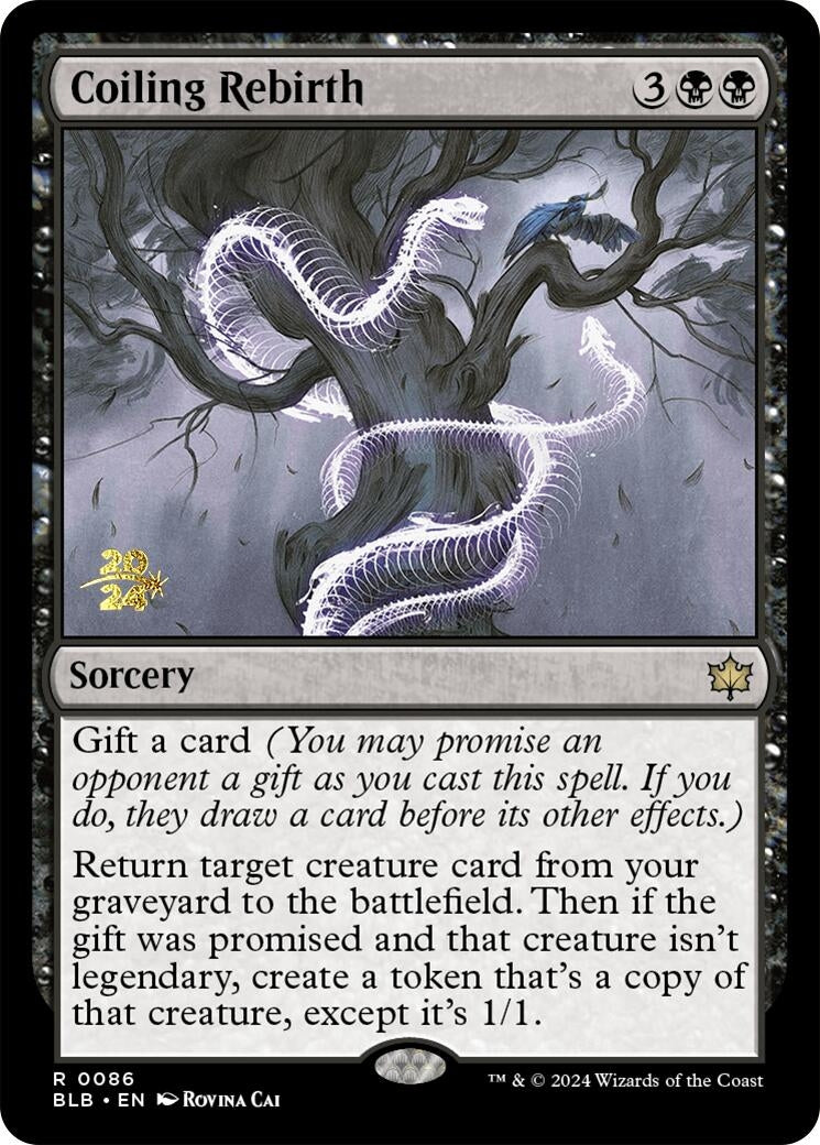 Image for Coiling Rebirth (86) (Prerelease Cards) - Magic: The Gathering