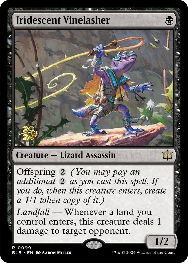 Image for Iridescent Vinelasher (99) (Prerelease Cards) - Magic: The Gathering