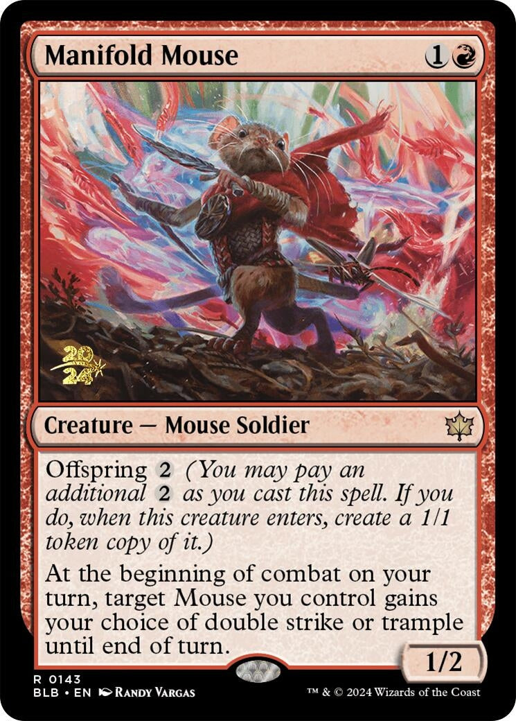 Image for Manifold Mouse (143) (Prerelease Cards) - Magic: The Gathering