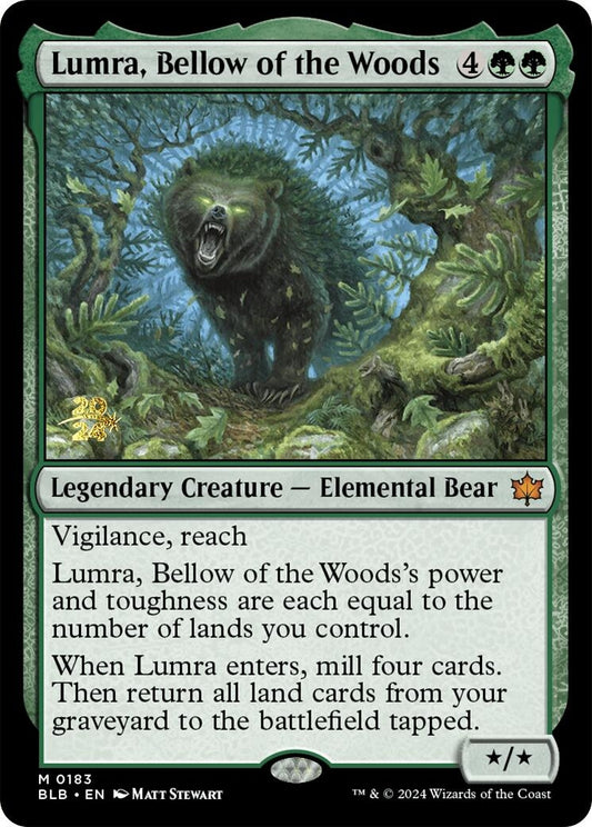 Image for Lumra, Bellow of the Woods (183) (Prerelease Cards) - Magic: The Gathering
