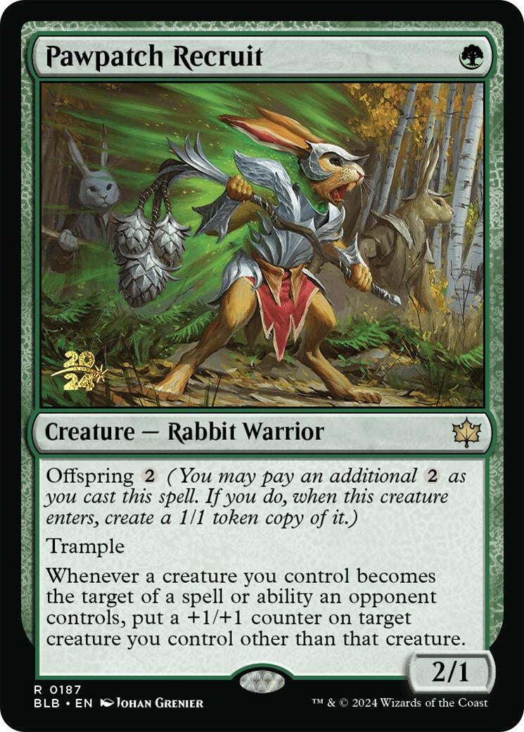 Image for Pawpatch Recruit (187) (Prerelease Cards) - Magic: The Gathering
