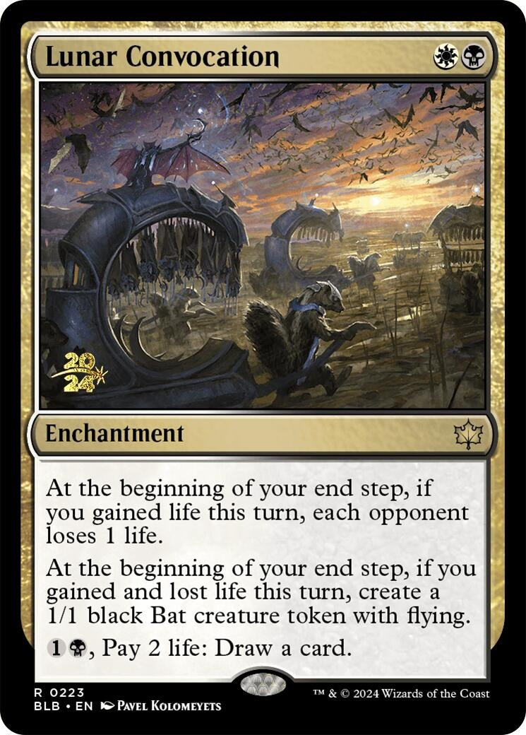 Image for Lunar Convocation (223) (Prerelease Cards) - Magic: The Gathering