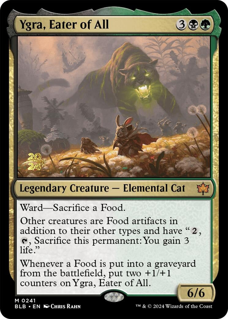 Image for Ygra, Eater of All (241) (Prerelease Cards) - Magic: The Gathering