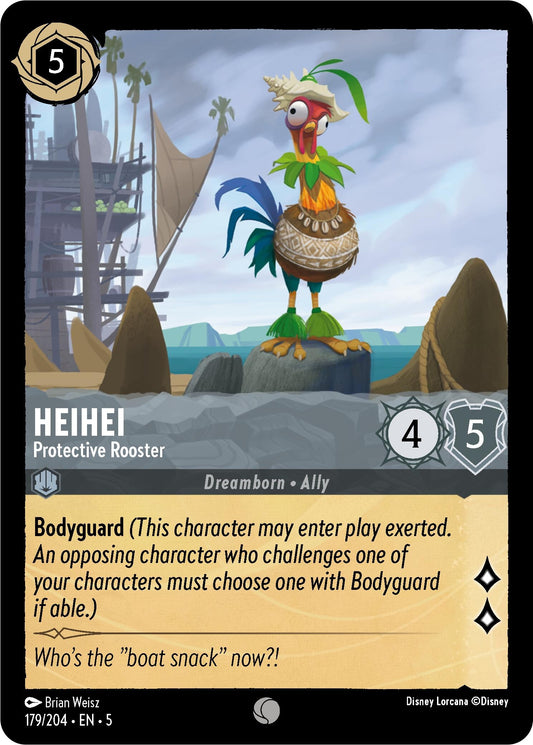 Image for HeiHei - Protective Rooster (179/204) (Shimmering Skies) - Disney Lorcana