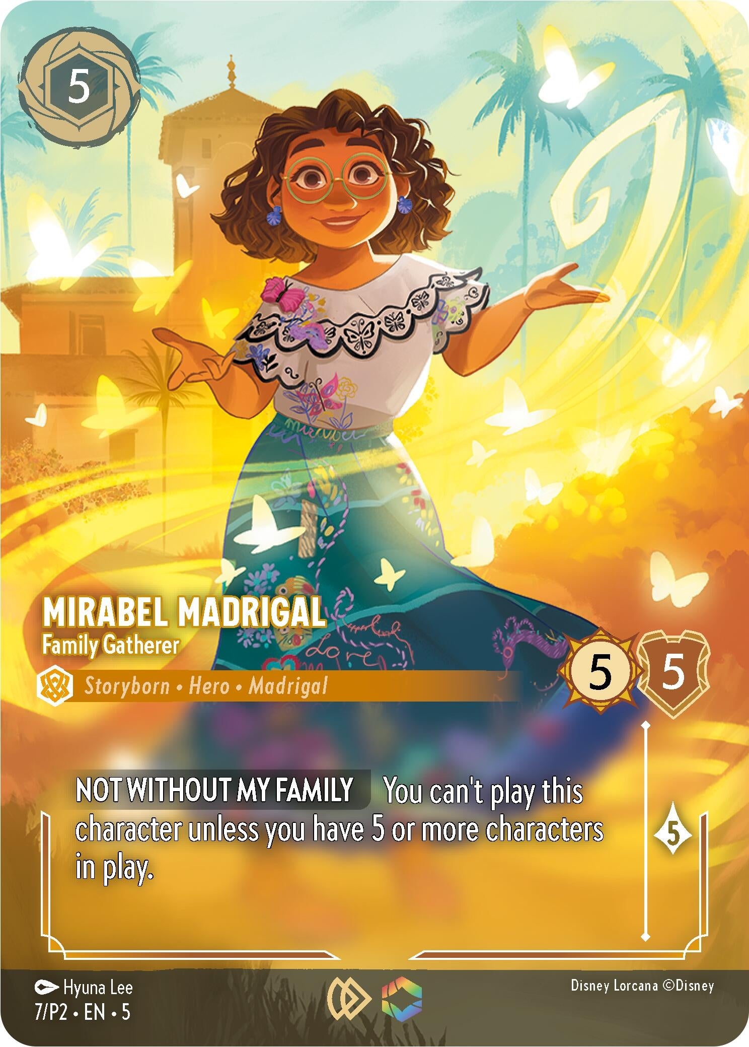 Image for Mirabel Madrigal - Family Gatherer (Store Championship) (7) (Disney Lorcana Promo Cards) - Disney Lorcana