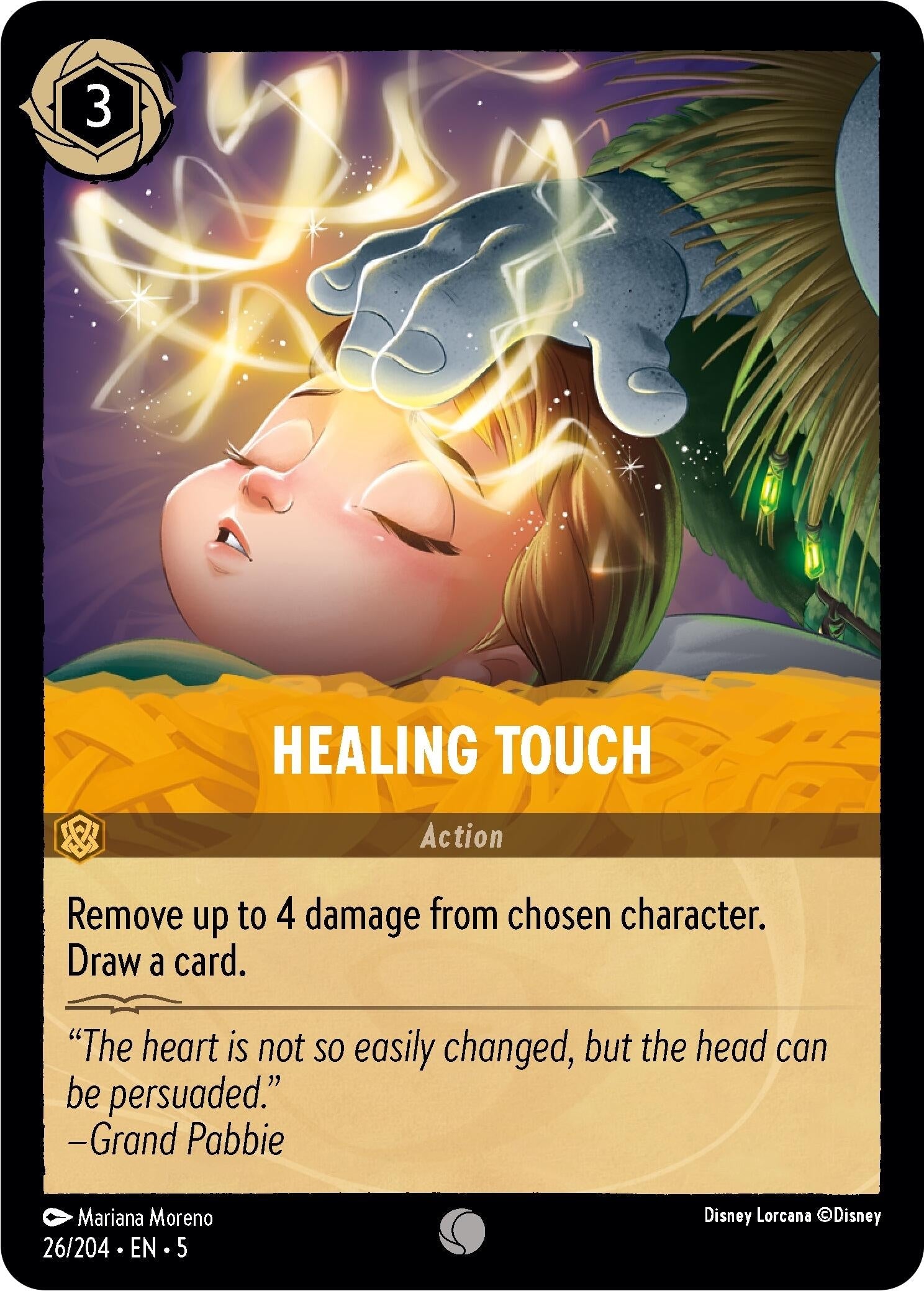 Image for Healing Touch (26/204) (Shimmering Skies) - Disney Lorcana