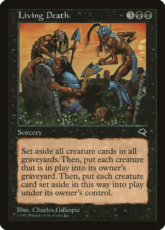 Image for Living Death (142) (Tempest) - Magic: The Gathering