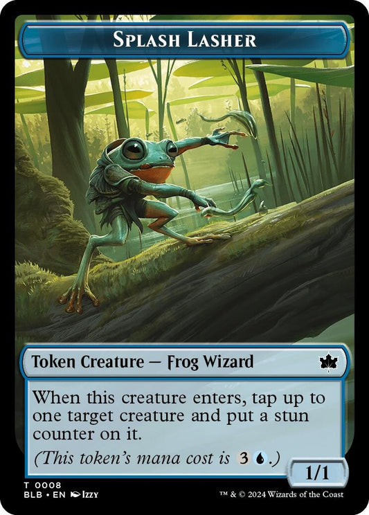 Image for Splash Lasher Token (8) (Bloomburrow) - Magic: The Gathering