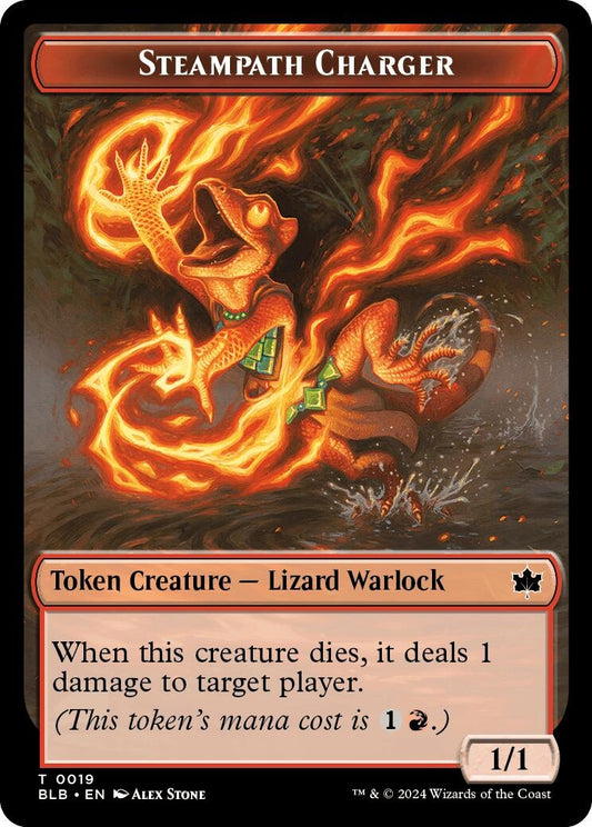 Image for Steampath Charger Token (19) (Bloomburrow) - Magic: The Gathering