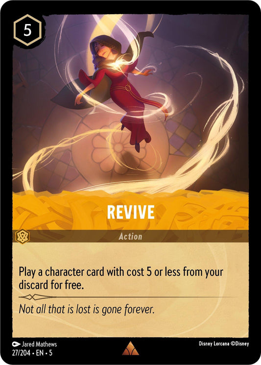 Image for Revive (27/204) (Shimmering Skies) - Disney Lorcana