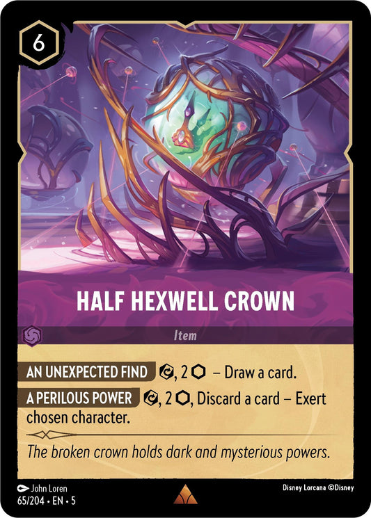 Image for Half Hexwell Crown (65/204) (Shimmering Skies) - Disney Lorcana