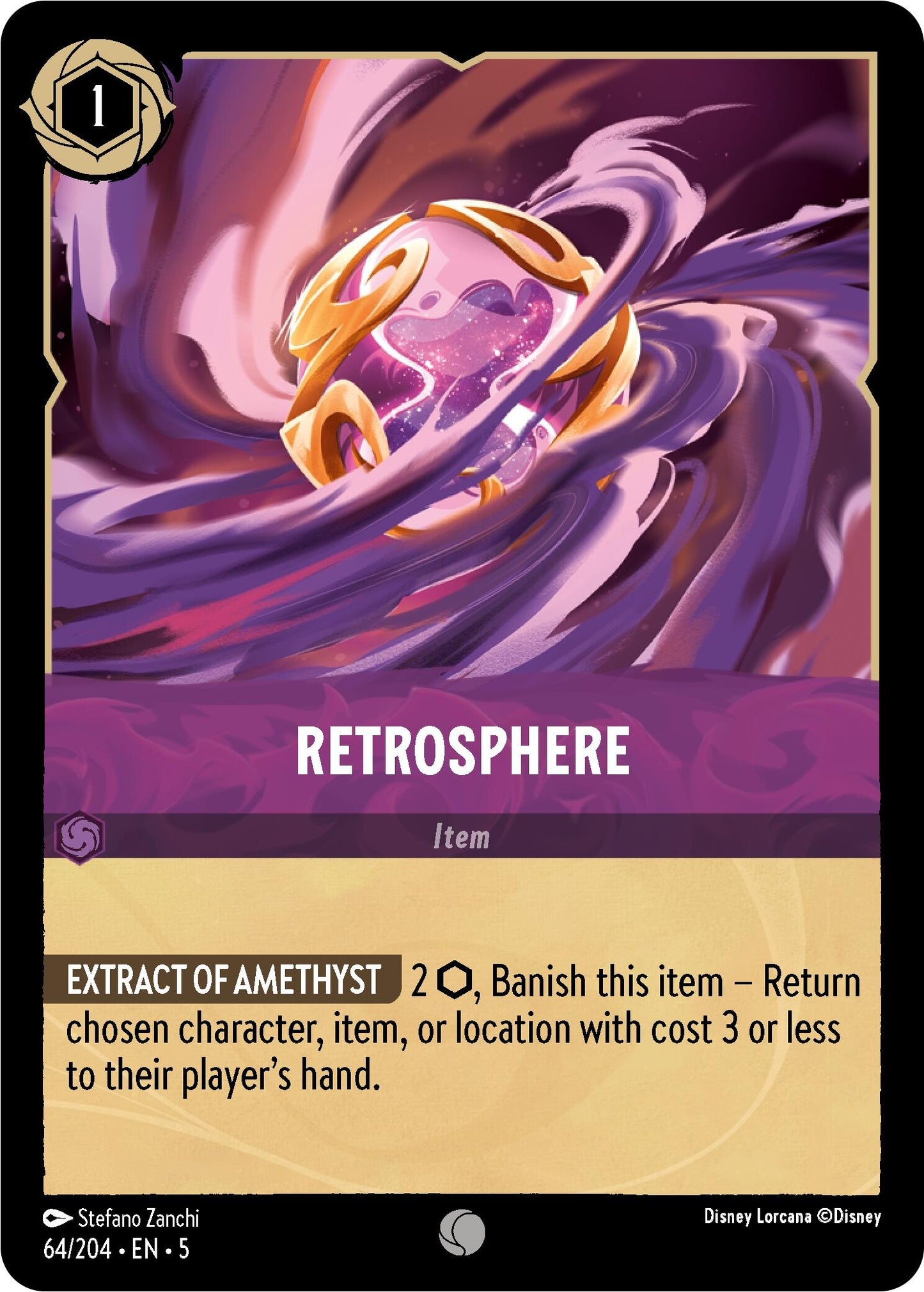Image for Retrosphere (64/204) (Shimmering Skies) - Disney Lorcana