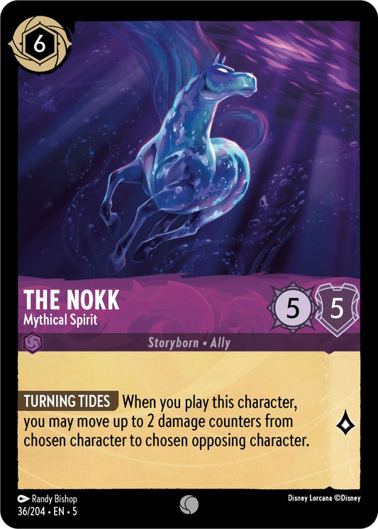 Image for The Nokk - Mythical Spirit (36/204) (Shimmering Skies) - Disney Lorcana