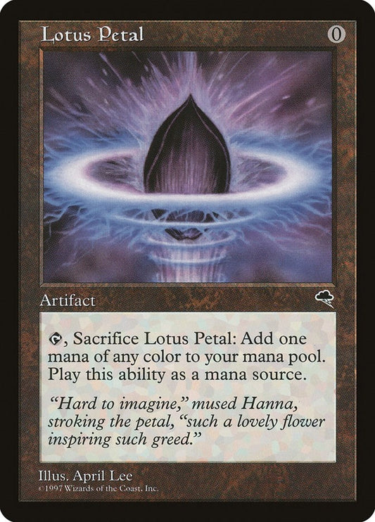 Image for Lotus Petal (294) (Tempest) - Magic: The Gathering