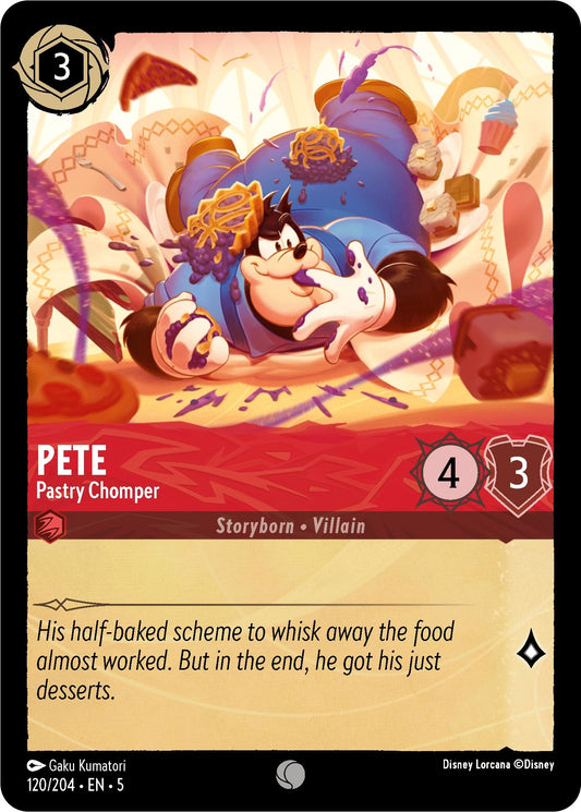 Image for Pete - Pastry Chomper (120/204) (Shimmering Skies) - Disney Lorcana