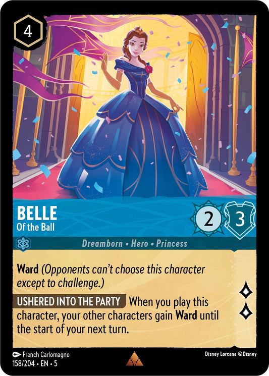 Image for Belle - Of the Ball (158/204) (Shimmering Skies) - Disney Lorcana
