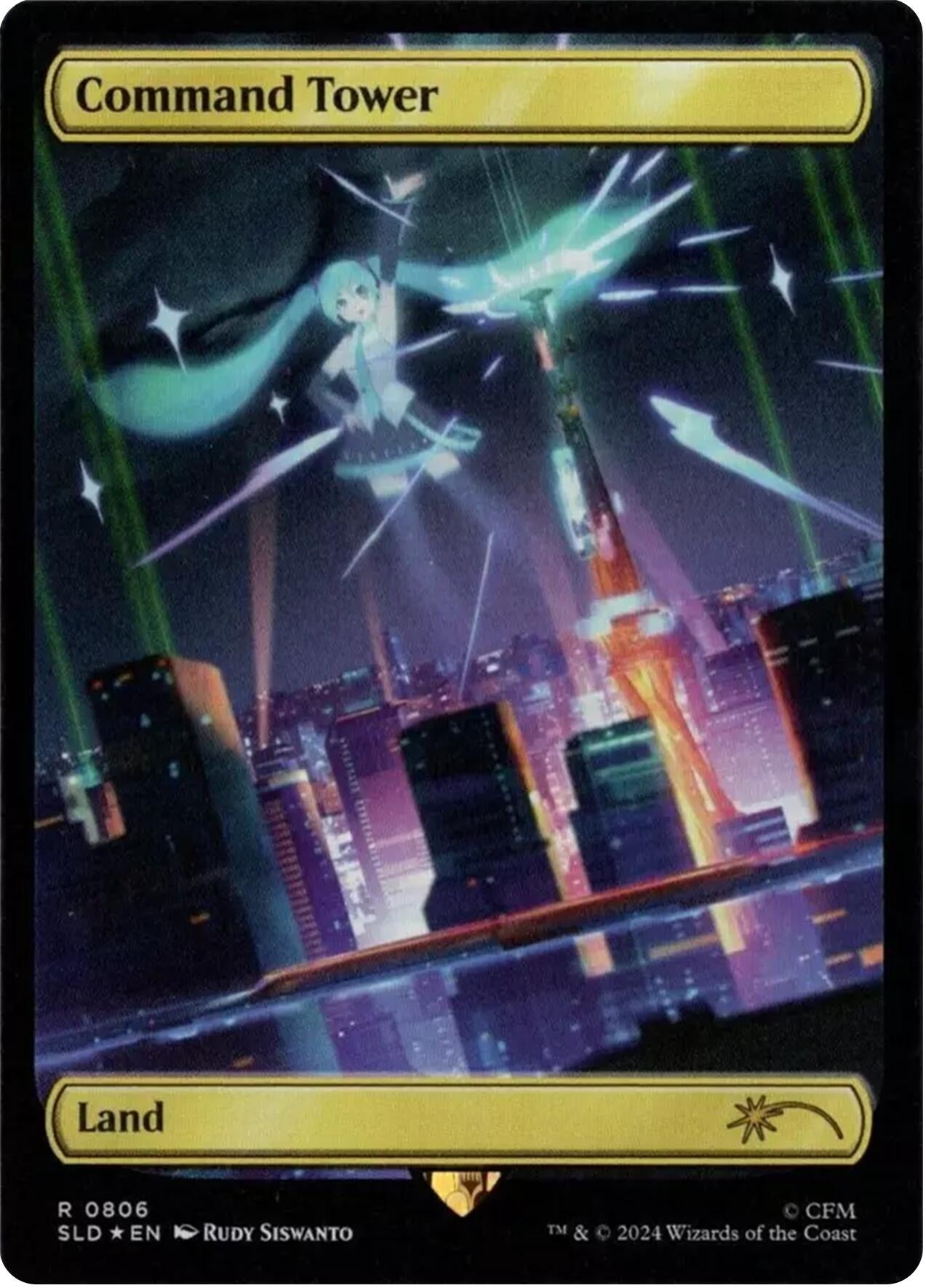 Image for Command Tower (0806) (Rainbow Foil) (806) (Secret Lair Drop Series) - Magic: The Gathering
