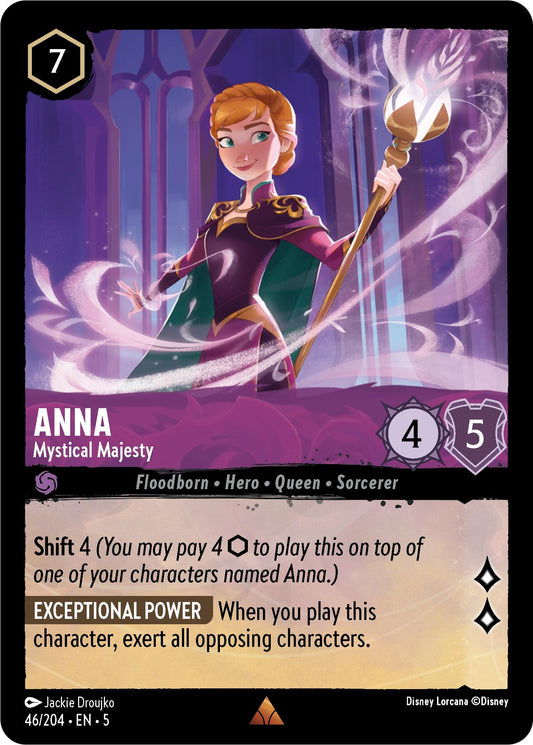 Image for Anna - Mystical Majesty (46/204) (Shimmering Skies) - Disney Lorcana