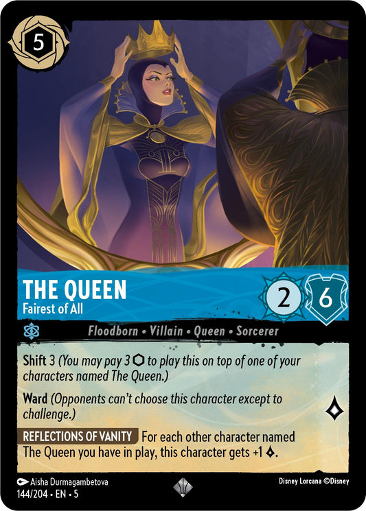 Image for The Queen - Fairest of All (144/204) (Shimmering Skies) - Disney Lorcana
