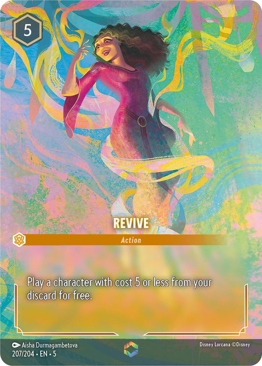 Image for Revive (Enchanted) (207/204) (Shimmering Skies) - Disney Lorcana