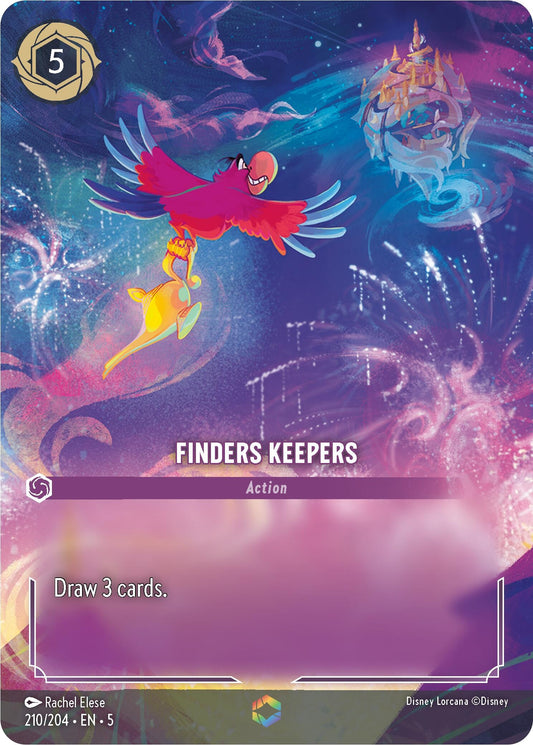 Image for Finders Keepers (Enchanted) (210/204) (Shimmering Skies) - Disney Lorcana