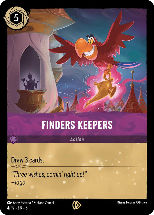 Image for Finders Keepers (4) (Disney Lorcana Promo Cards) - Disney Lorcana