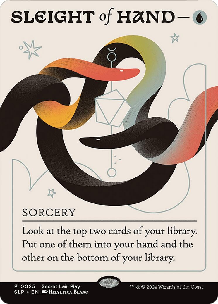 Image for Sleight of Hand (25) (Pro Tour Promos) - Magic: The Gathering