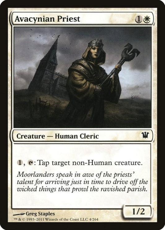 Image for Avacynian Priest (4) (Innistrad) - Magic: The Gathering