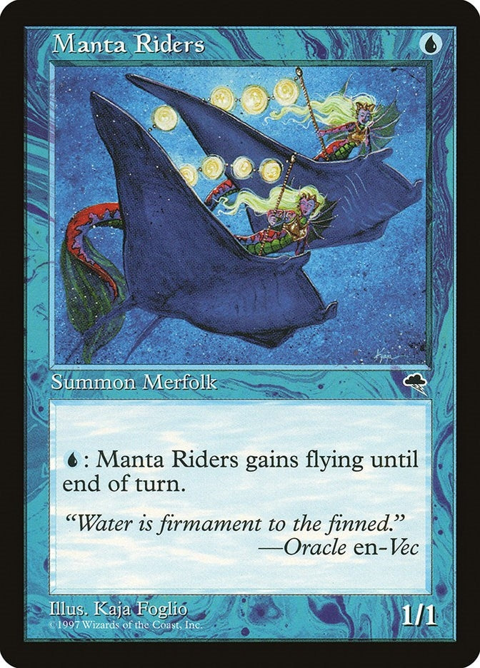 Image for Manta Riders (74) (Tempest) - Magic: The Gathering