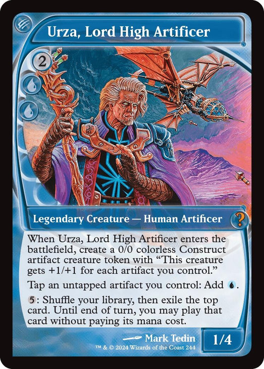 Image for Urza, Lord High Artificer (Future Sight) (244) (Mystery Booster 2) - Magic: The Gathering