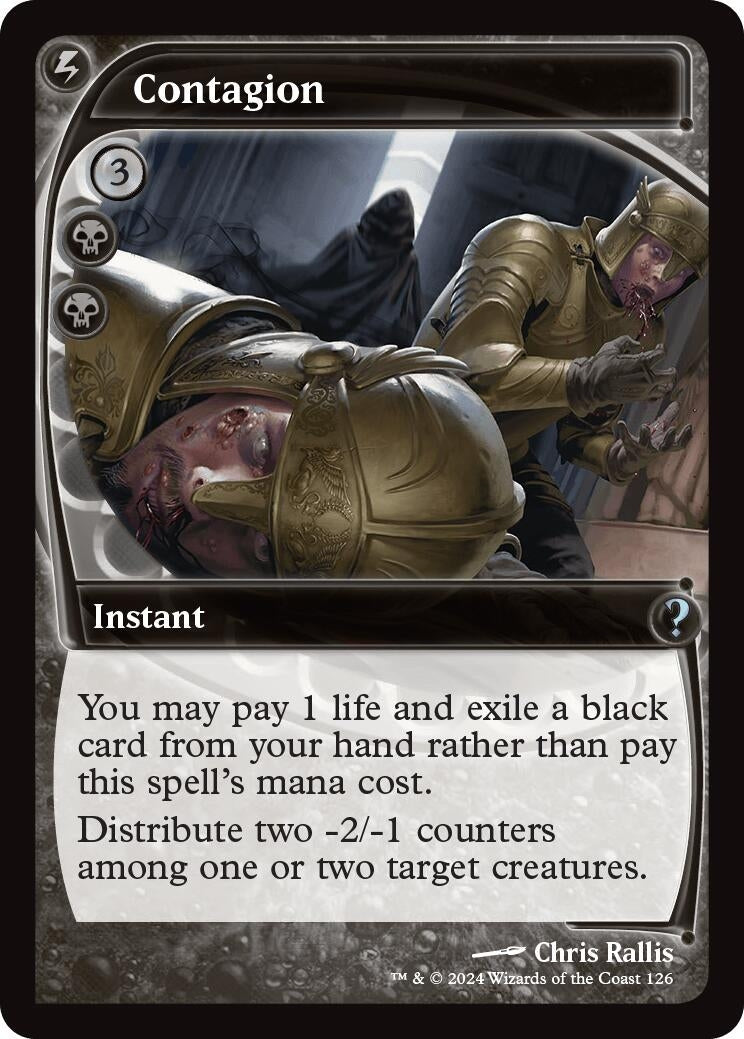 Image for Contagion (Future Sight) (126) (Mystery Booster 2) - Magic: The Gathering