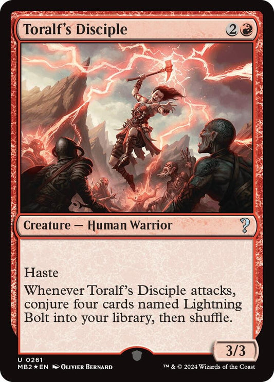 Image for Toralf's Disciple (261) (Mystery Booster 2) - Magic: The Gathering
