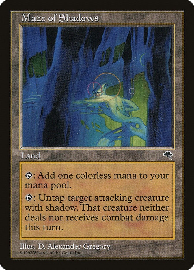 Image for Maze of Shadows (319) (Tempest) - Magic: The Gathering