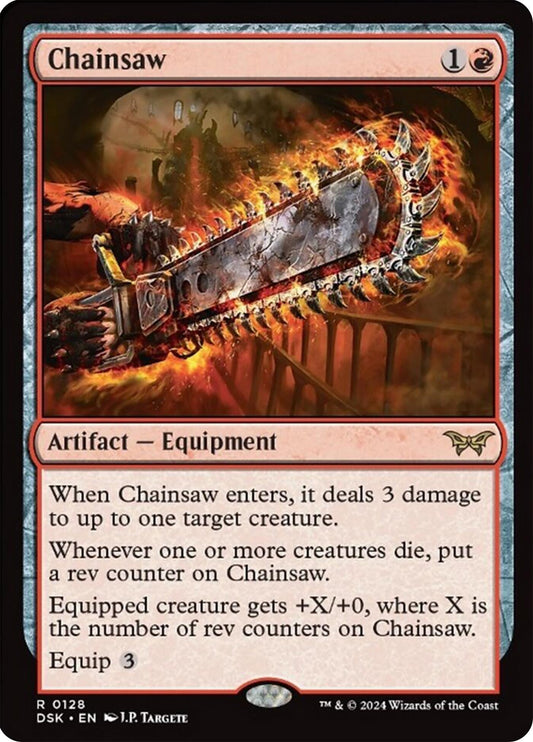 Image for Chainsaw (128) (Duskmourn: House of Horror) - Magic: The Gathering