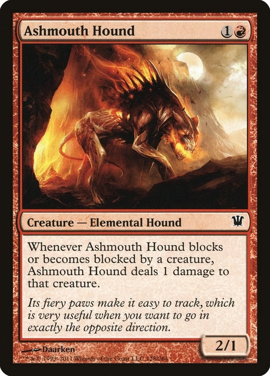 Image for Ashmouth Hound (128) (Innistrad) - Magic: The Gathering