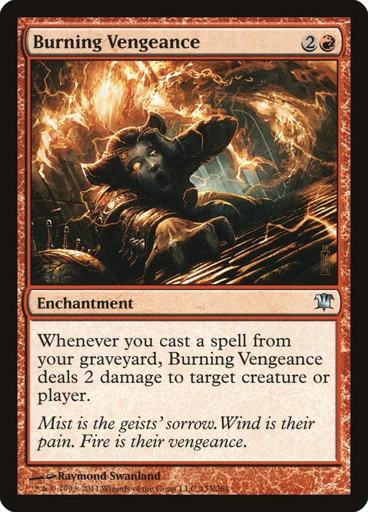 Image for Burning Vengeance (133) (Innistrad) - Magic: The Gathering