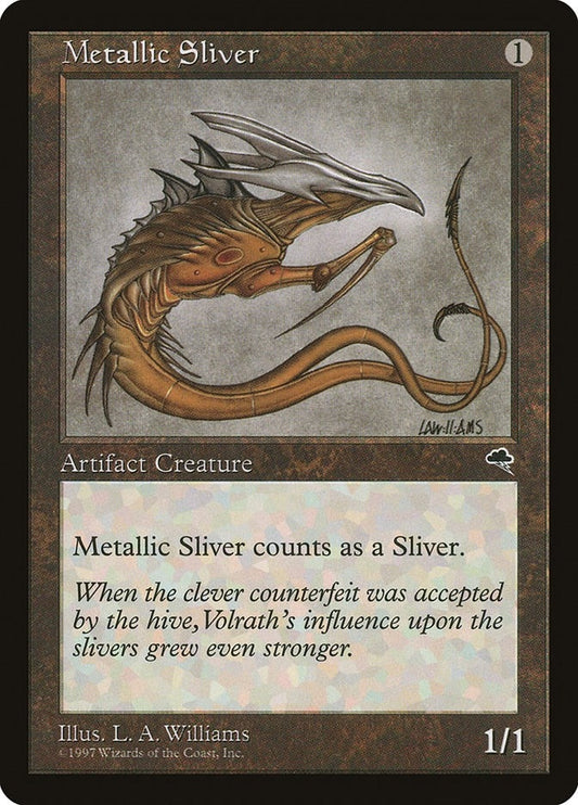 Image for Metallic Sliver (297) (Tempest) - Magic: The Gathering